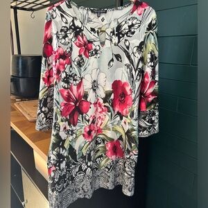 LINEA DOMANI floral office dress​